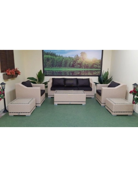 Комплект из искусственного ротанга Эра  “Era” lounge beige SN