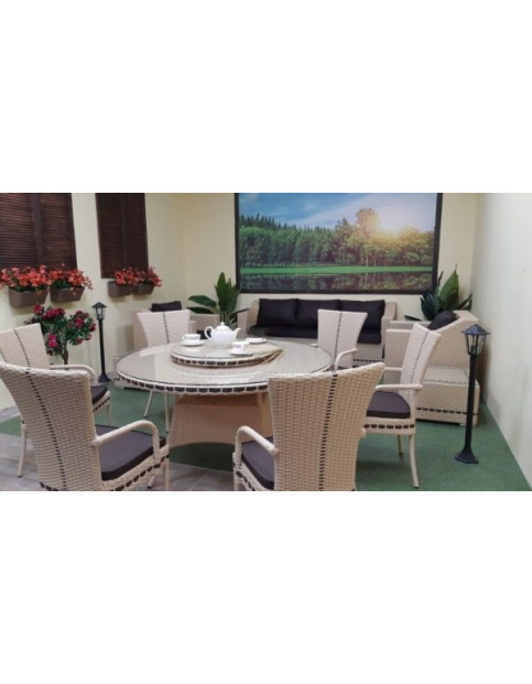 Комплект из искусственного ротанга Эра  “Era” lounge beige SN