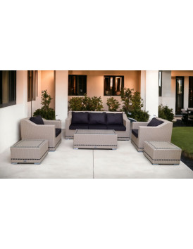 Комплект из искусственного ротанга Эра  “Era” lounge beige SN