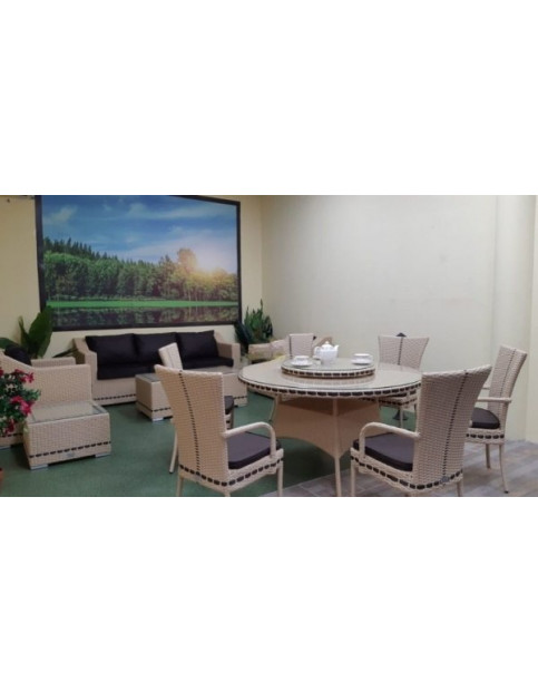 Комплект из искусственного ротанга Эра  “Era” lounge beige SN