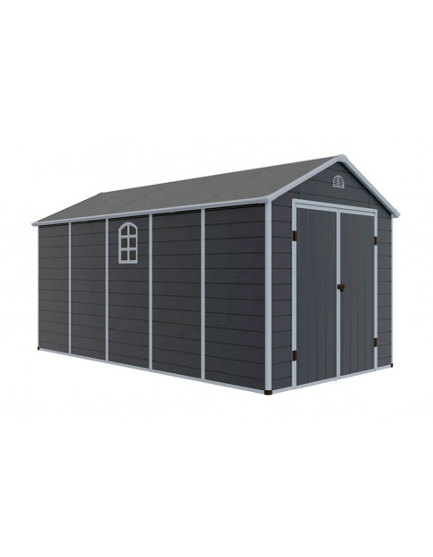 Сарай пластиковый Black Fox Modernist GD 11м2 (242 х 456см) GD