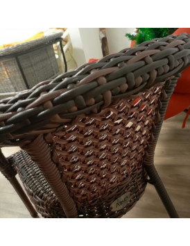 Комплект из искусственного ротанга Деко (DECO) ПРЕМИУМ  Шоколад AI